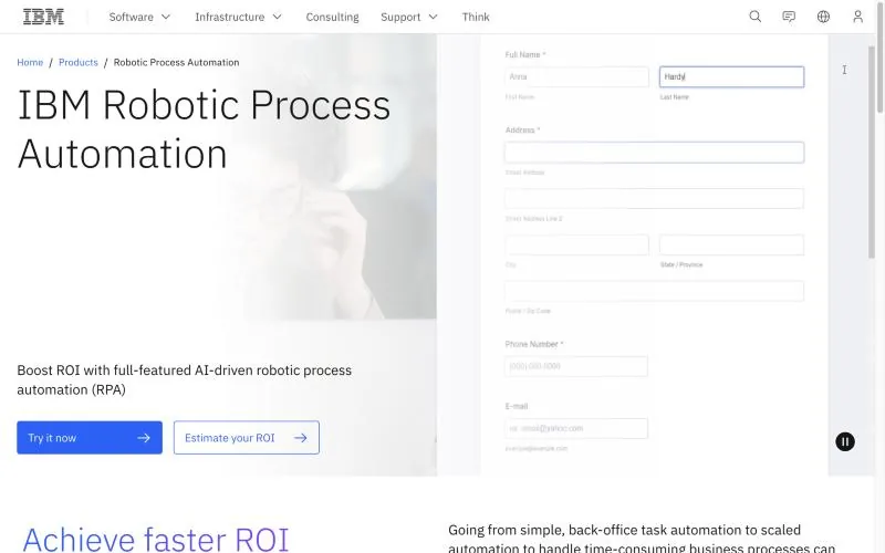 IBM RPA official page at ibm.com